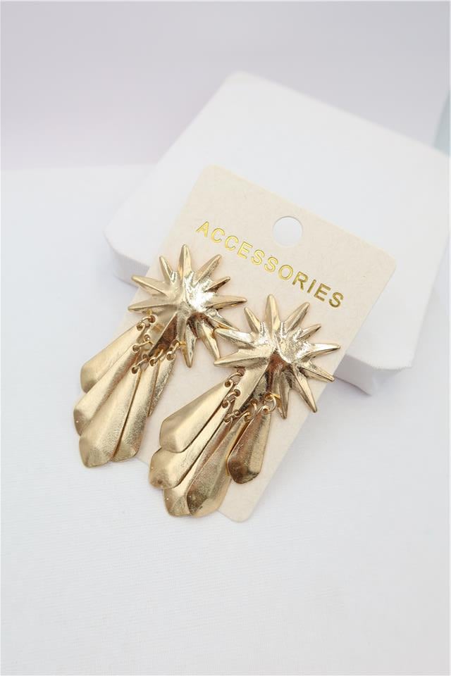 Gold Güneş Marka Model Küpe
