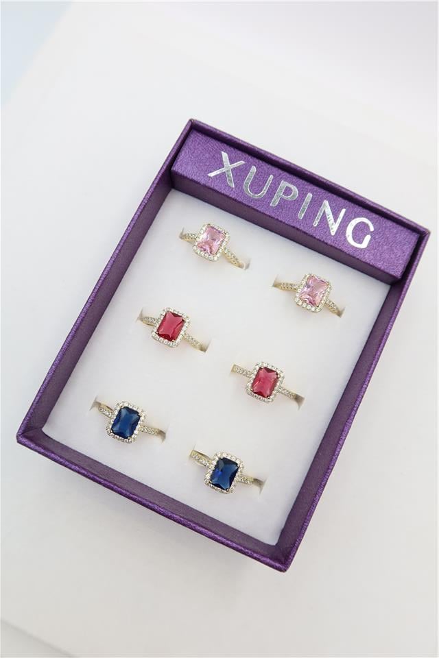 6'lı Xuping Yüzük Set
