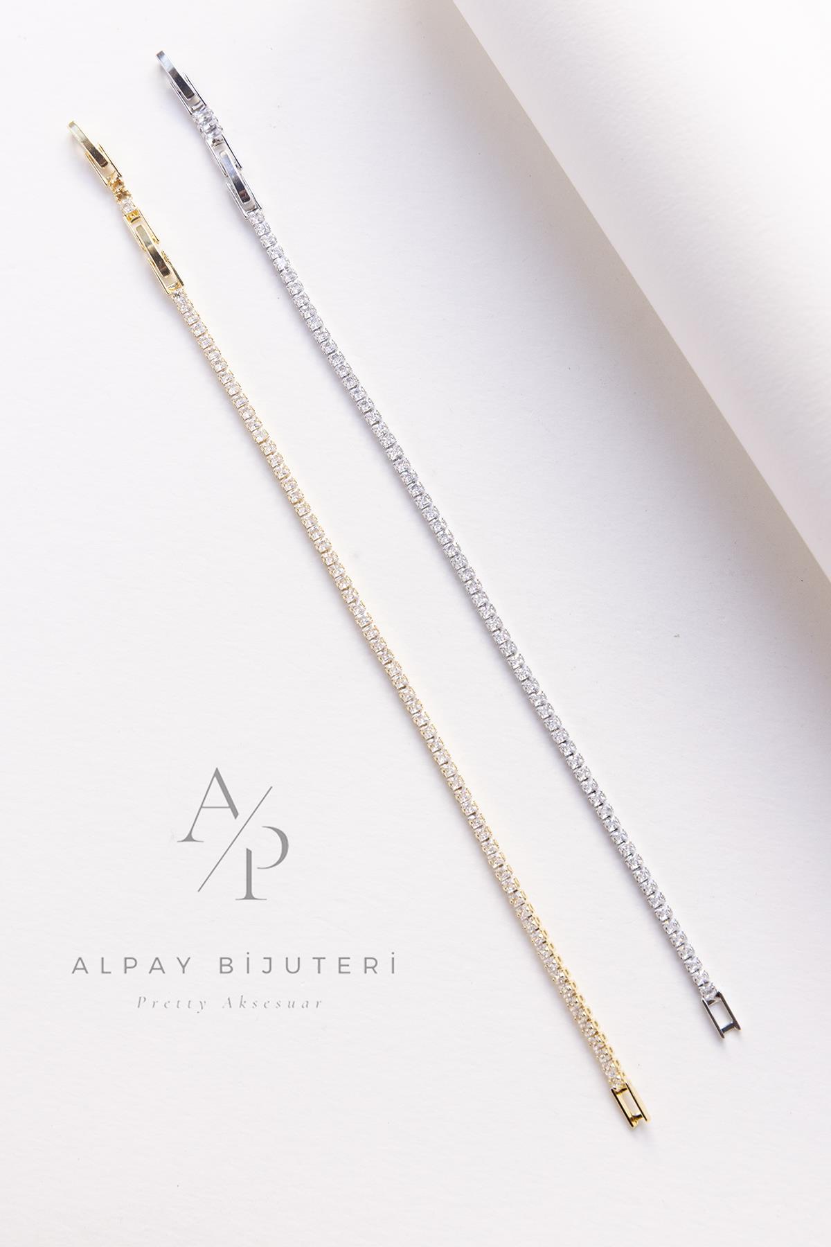 Su Yolu Zirkon Bileklilk	