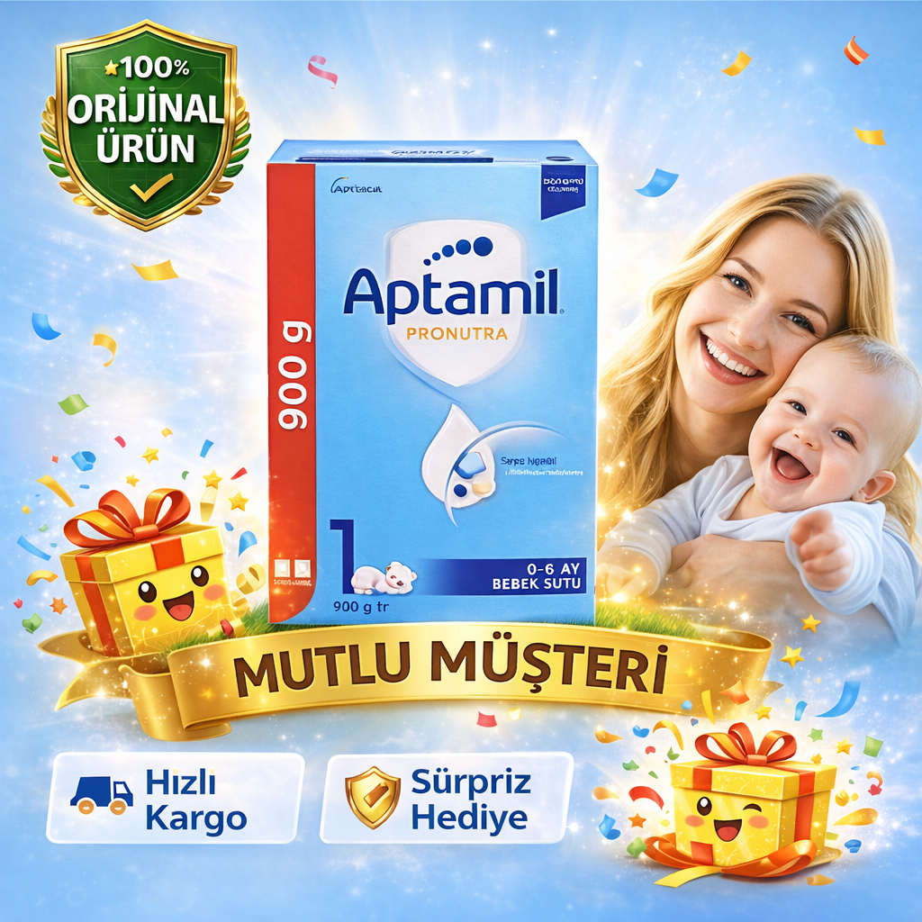 Aptamil Pronutra 1 Devam Sütü 900 gr 0-6 Ay