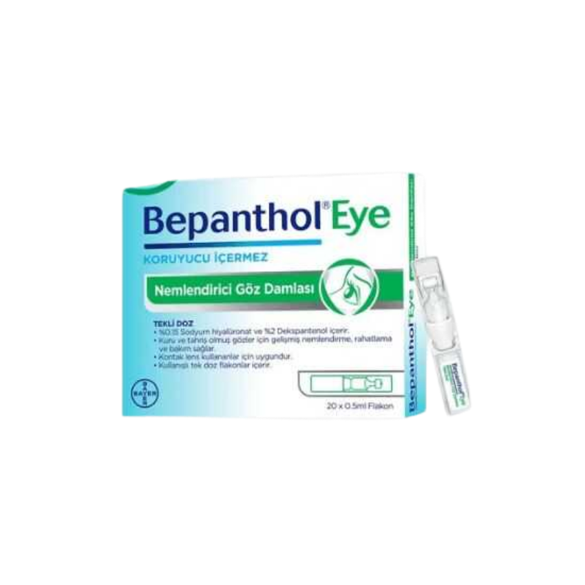 Bepanthol Eye Göz Damlası 0,5 ml x 20 Flakon