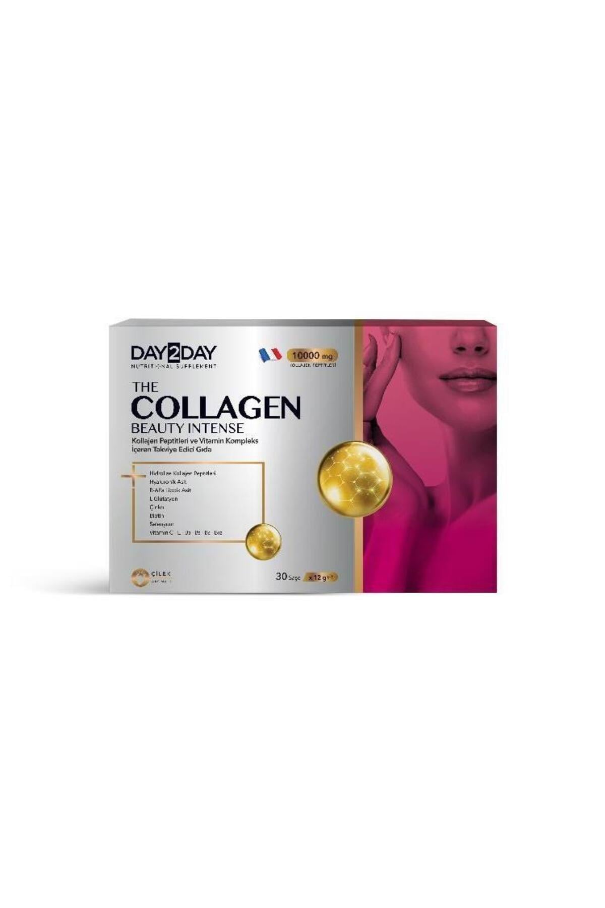 DAY2DAY The Collagen Beauty Intense 30 Şase + The Colagen Beauty Likit Tüp 14'lü Hediye