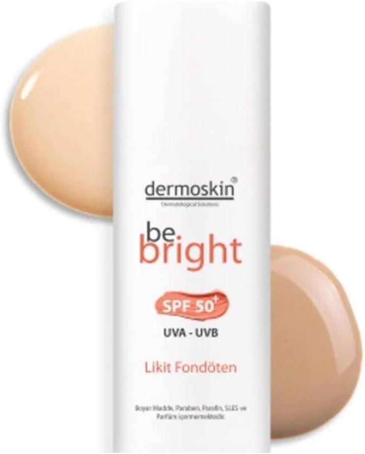 Dermoskin Be Bright SPF50+ Likit Fondöten Light 33