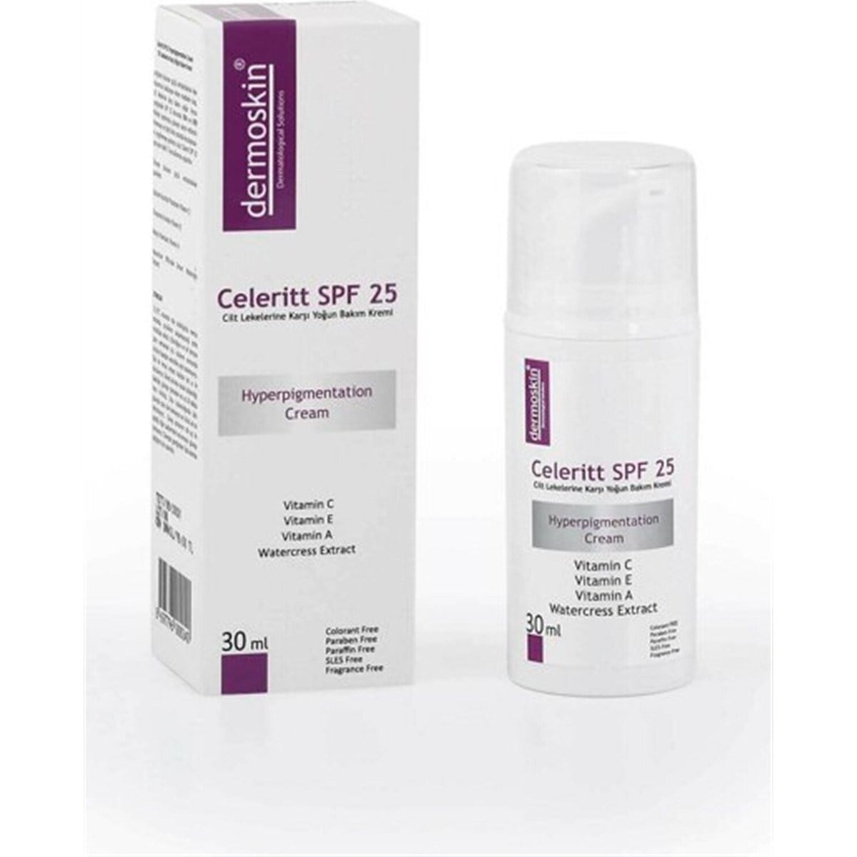 Dermoskin Celeritt Krem Cilt Lekelerine Karşı SPF25 30 ml
