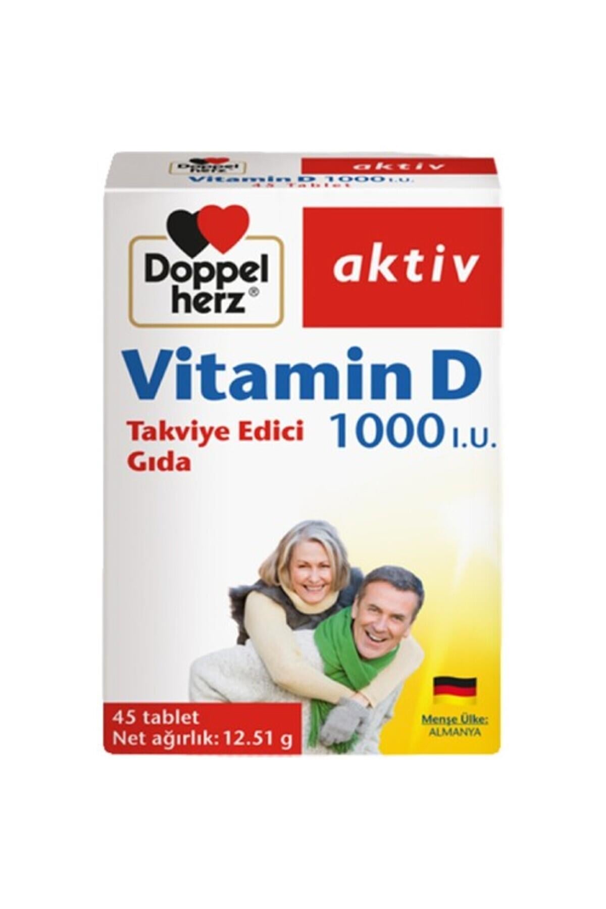 Doppelherz Vitamin D 1000 Iu 45 Tablet