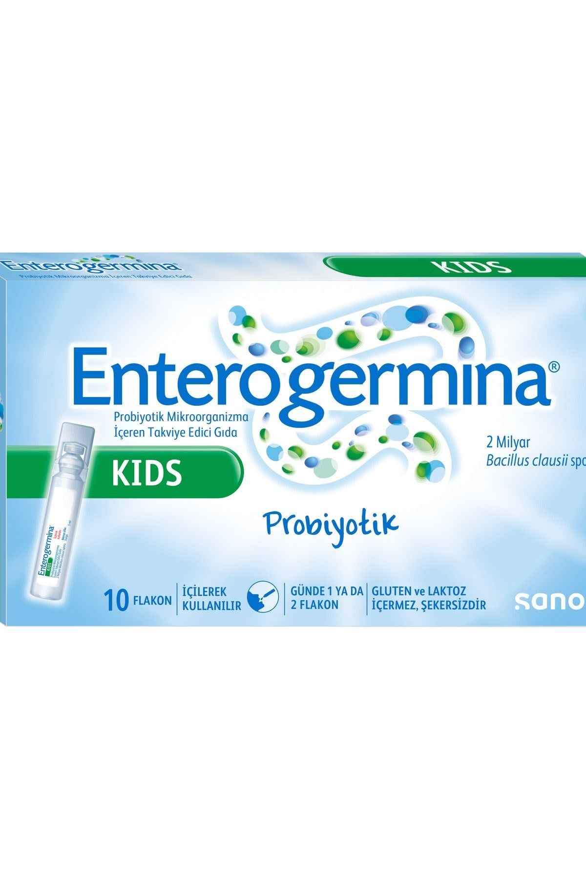Enterogermina Kids 5 ml Oral 10 Flk