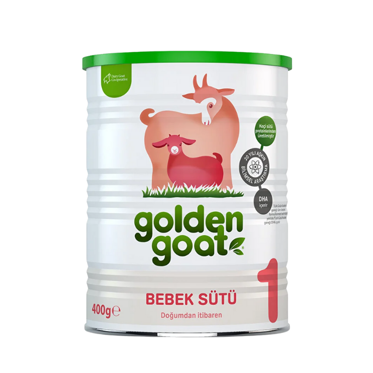 Golden Goat 1 Keçi Sütü Bazlı Bebek Sütü 400 gr