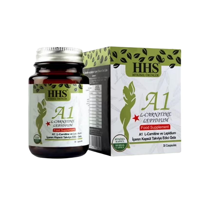Hhs A 1 L Carnitine Lepidium Bitkisel 30 Kapsül