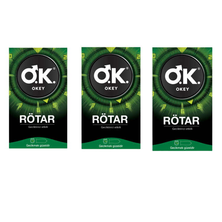Rötar Prezervatif 10'lu 3 Paket