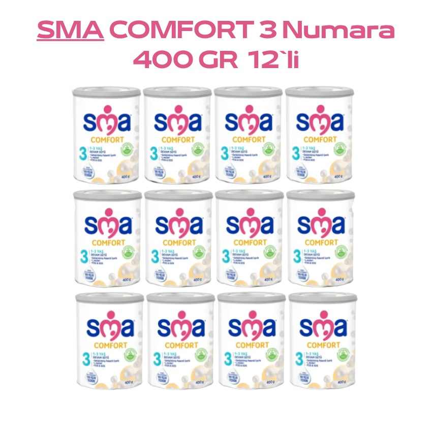 SMA COMFORT 3 Numara 400 GR  12`li
