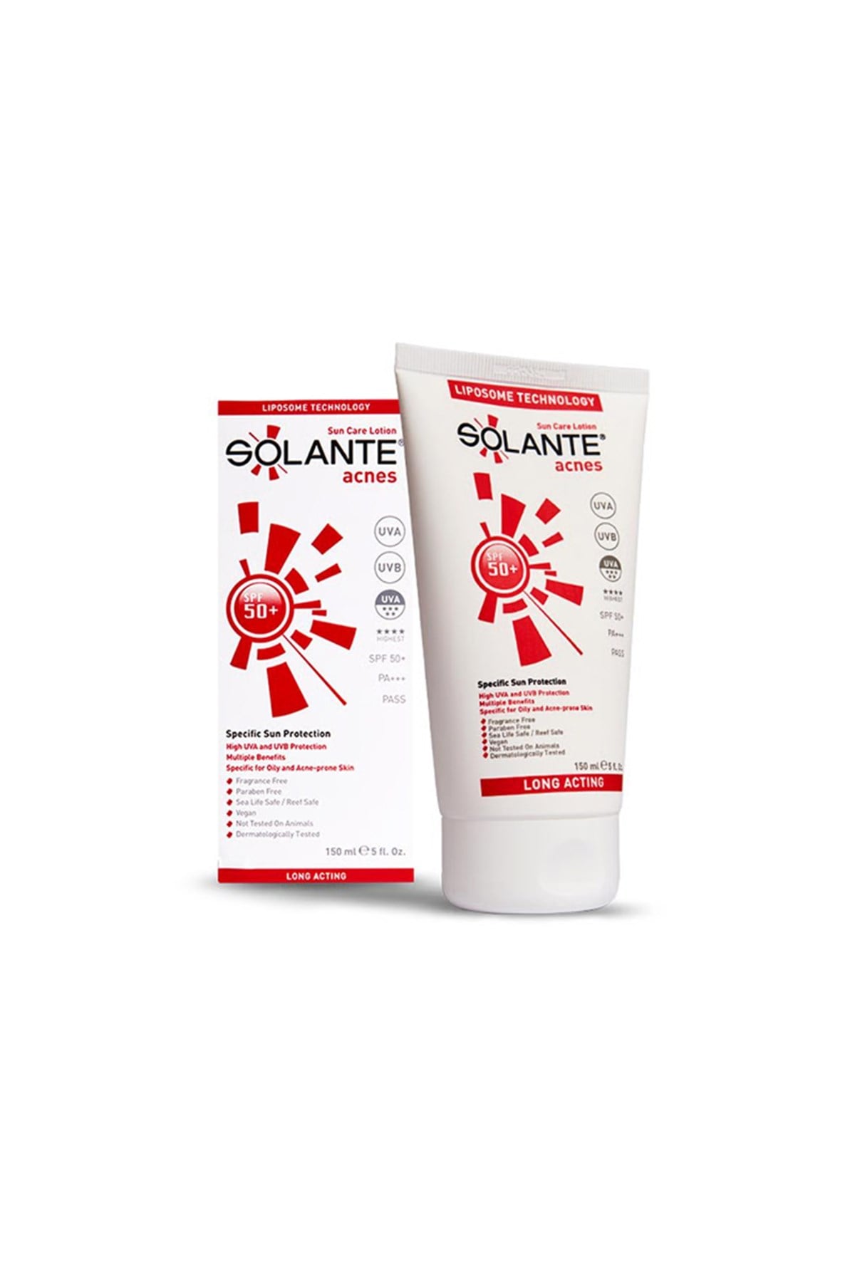 Solante Acnes Losyon SPF50 150 ml