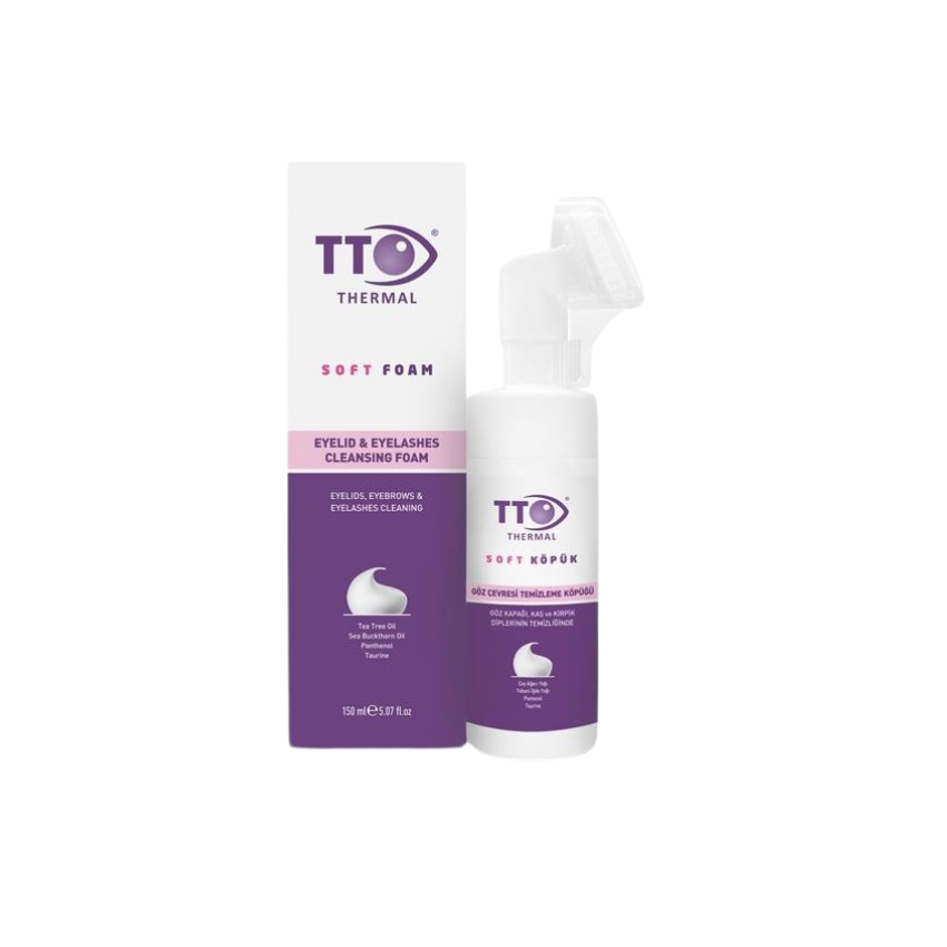 TTO Soft Göz Çevresi Temizleme Köpüğü Aplikatörlü 150 ml