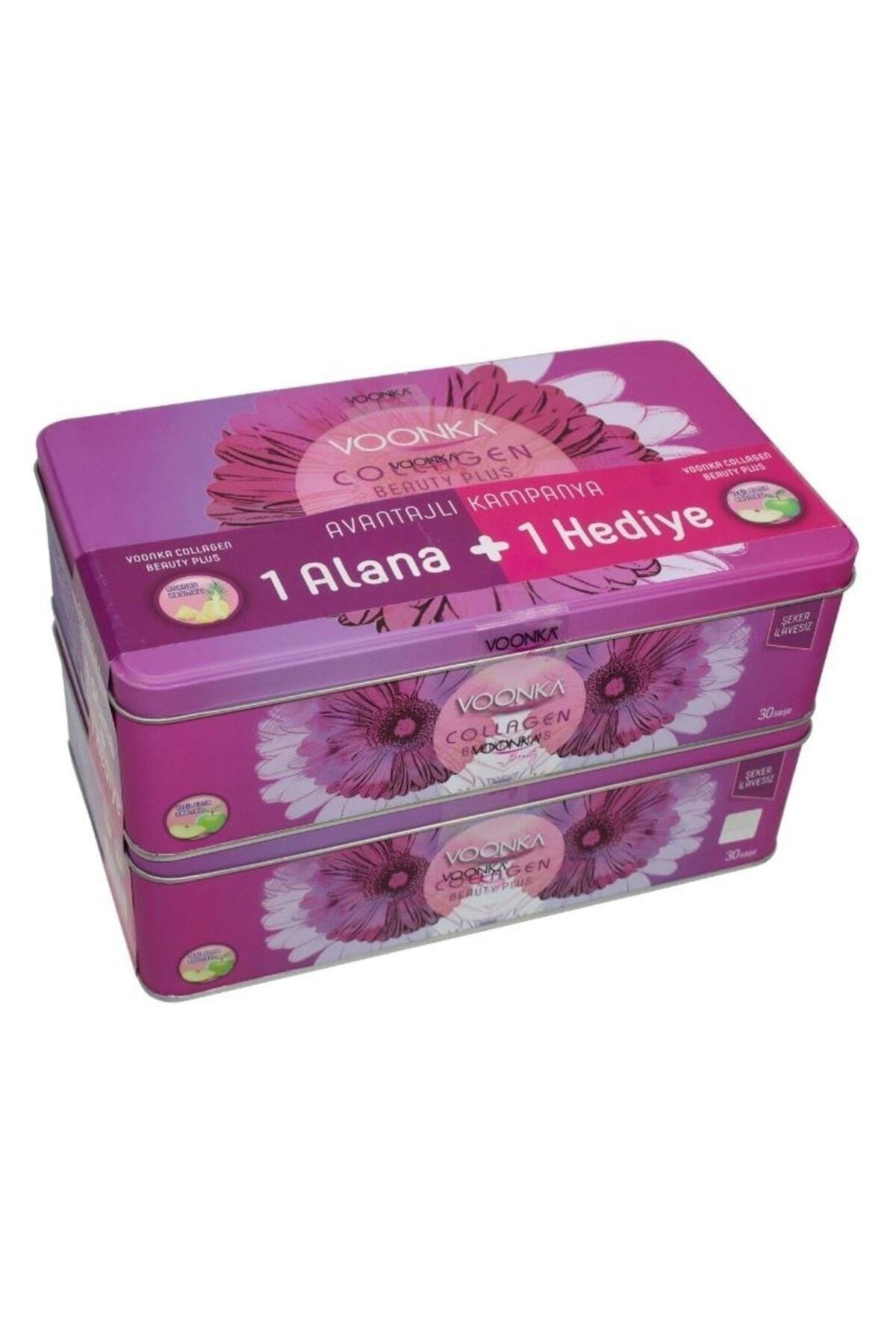 Voonka Collagen Beauty Plus 1 Alana 1 Hediye Kolajen Ananas Ve Yeşil Elma Aromalı 30 30 Saşe