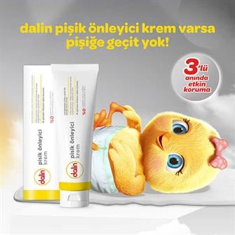 Dalin Pişik Kremi Tüp 100 ml
