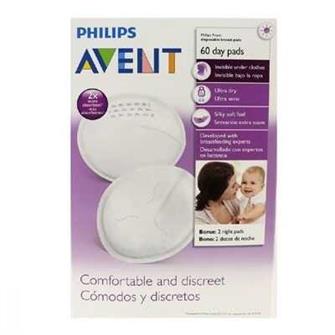 Philips Avent SCF254/60 Tek Kullanımlık Göğüs Pedi 60'lı