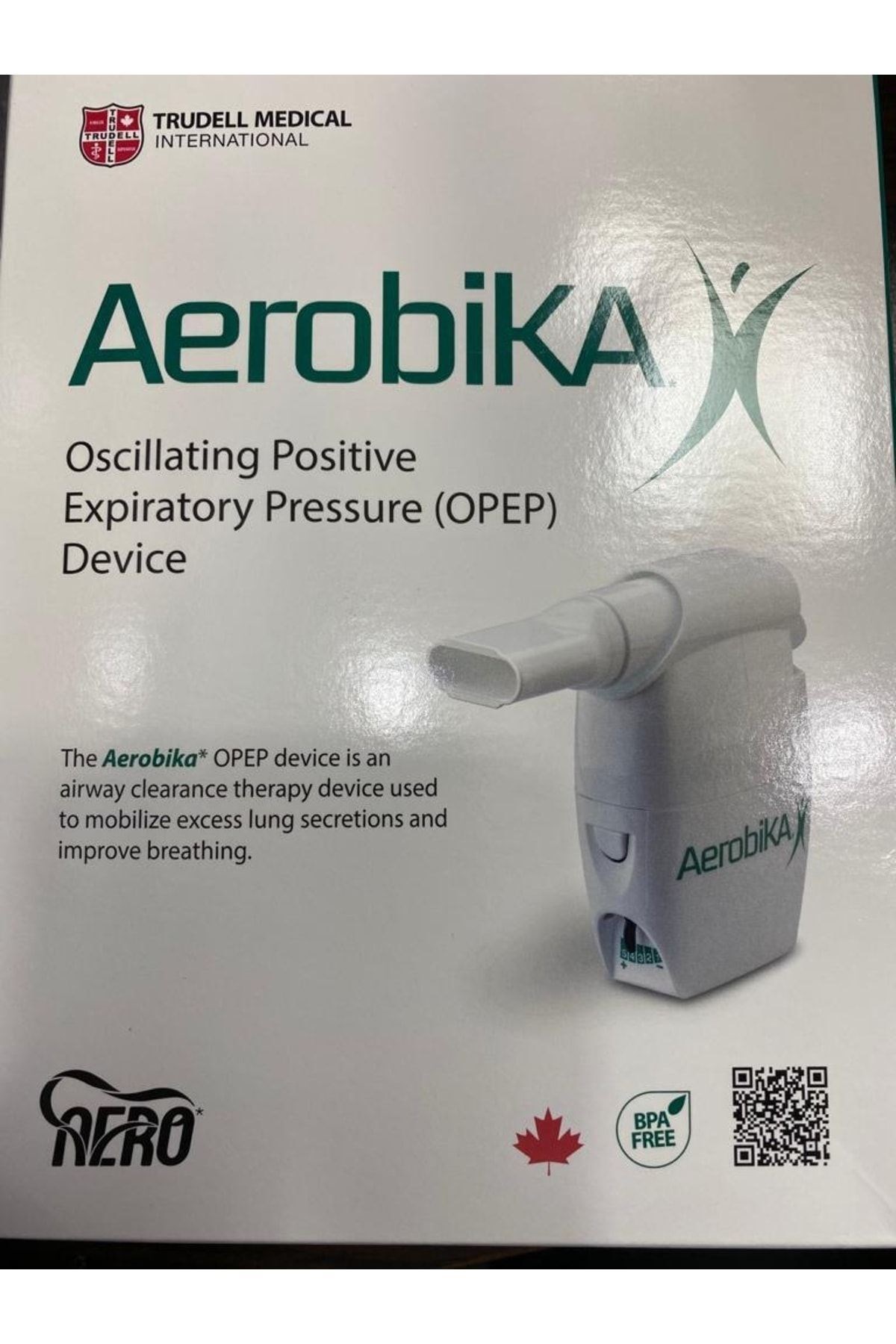 Aerobika Pozitif Nefes Verme Terapi Cihazı OPEP