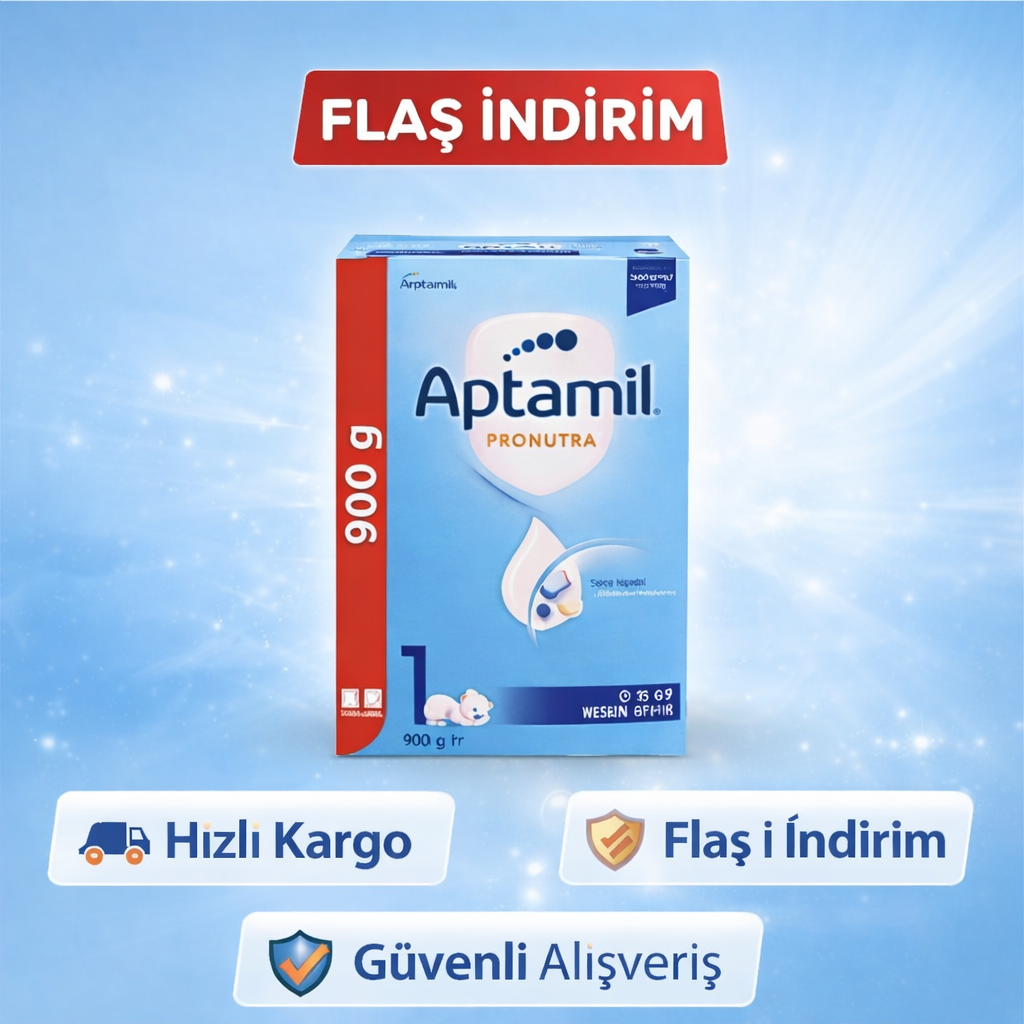 Aptamil Pronutra 1 Devam Sütü 900 gr 0-6 Ay