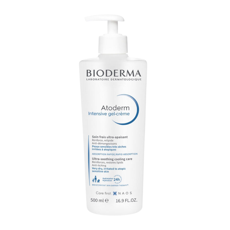 Bioderma Atoderm Intensive Gel-Cream Çok Kuru Atopi Eğilimli Cilt Yatıştırıcı Jel Krem Niasinamid 500 ml