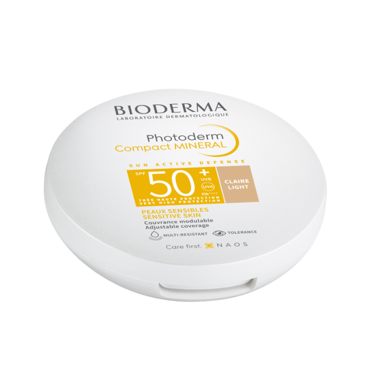 Bioderma Photoderm Mineral Compact Light SPF50+ Kapatıcı Etkili Güneş Koruyucu Kompakt Pudra 10 gr