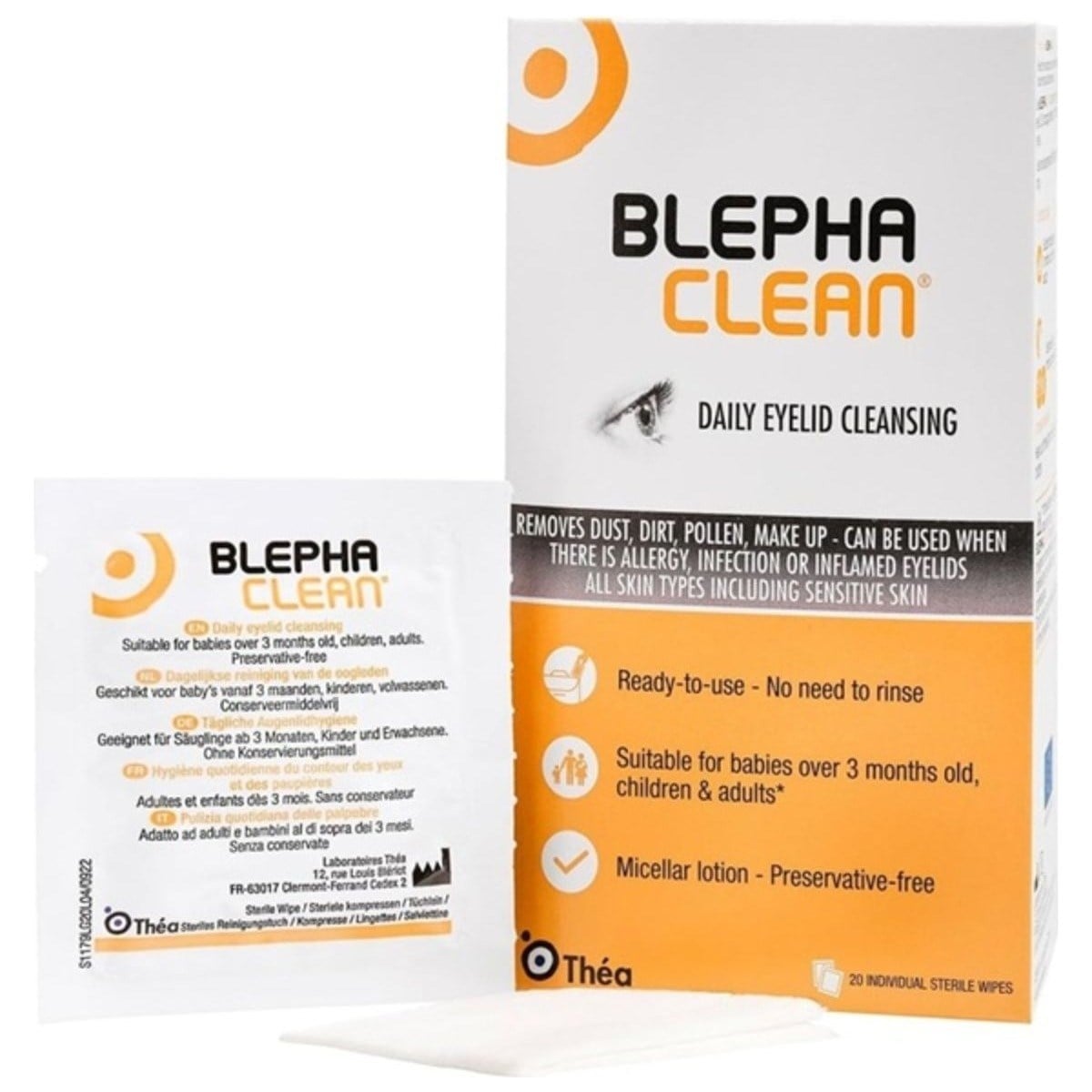 Blephaclean Steril Göz Pedi 20'li