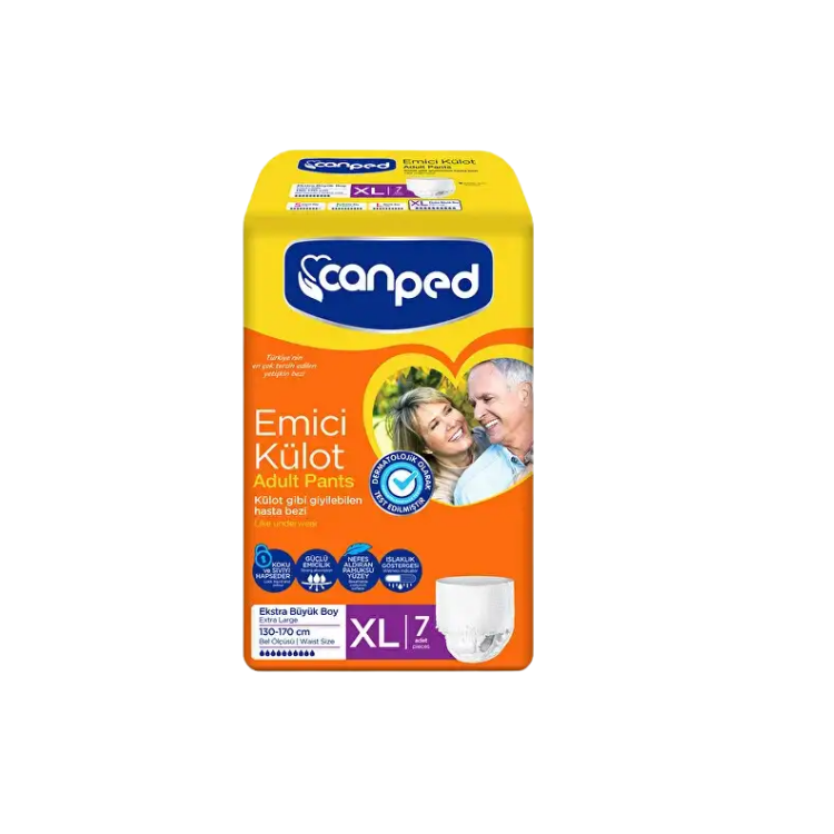 Canped Emici Külot Bez XL 7'li