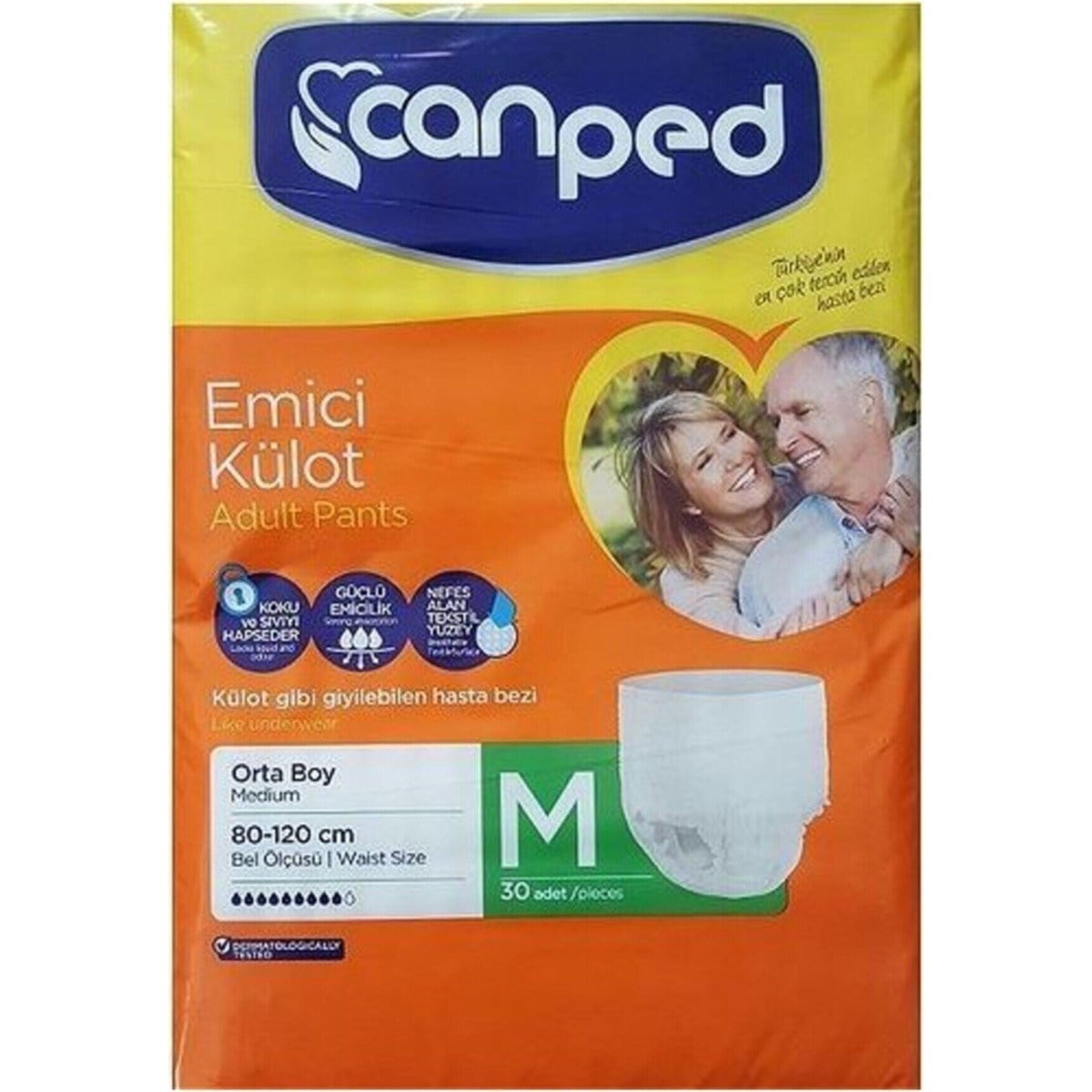 Canped Emici Külot Medium 30'lu