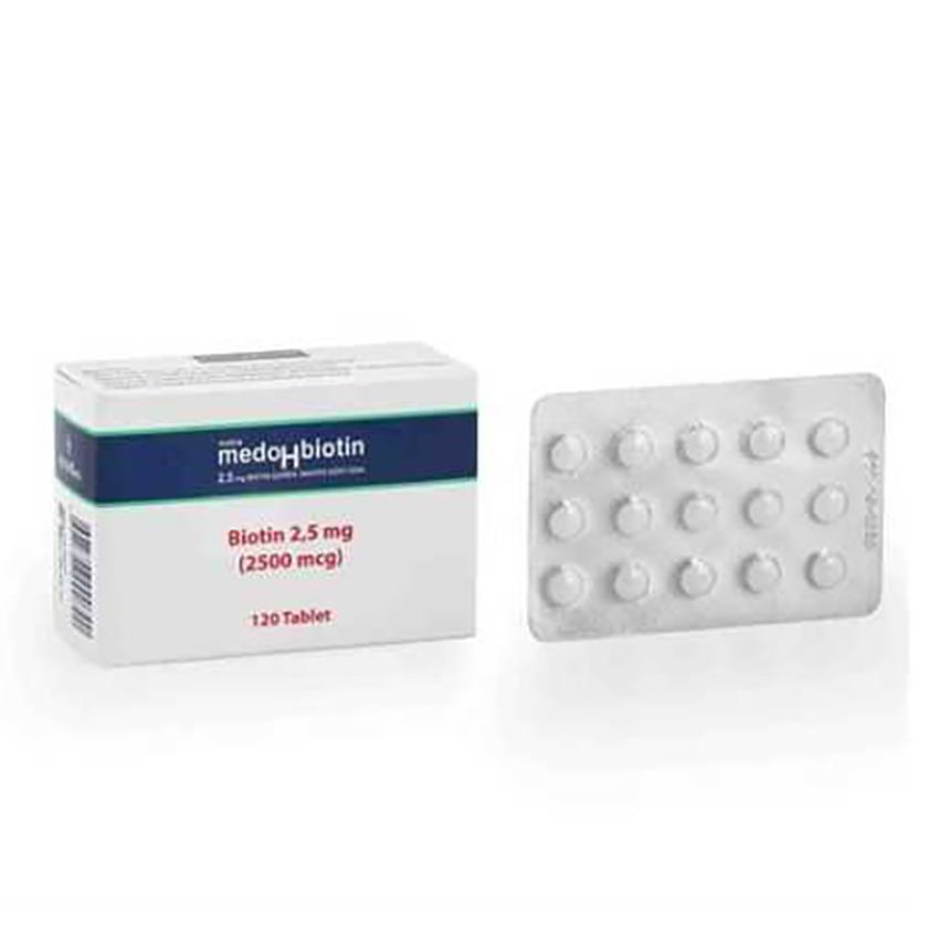 Dermoskin Medobiotin 2.5 mg 120 Tablet