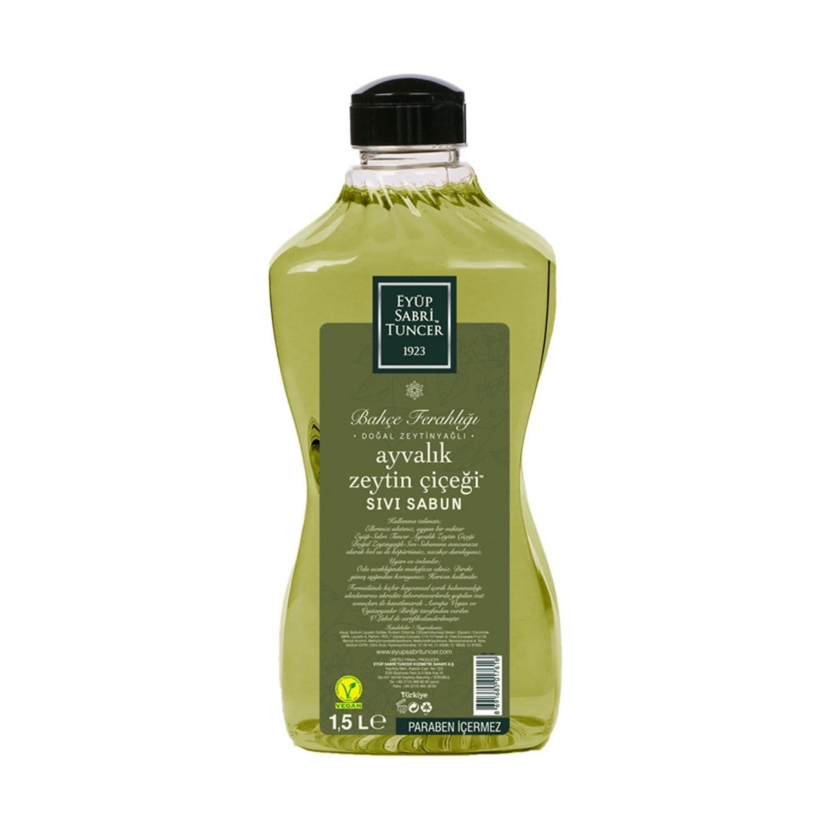 Eyüp Sabri Tuncer Sıvı Sabun Ayvalık Zeytın Çiçeği 1,5 lt