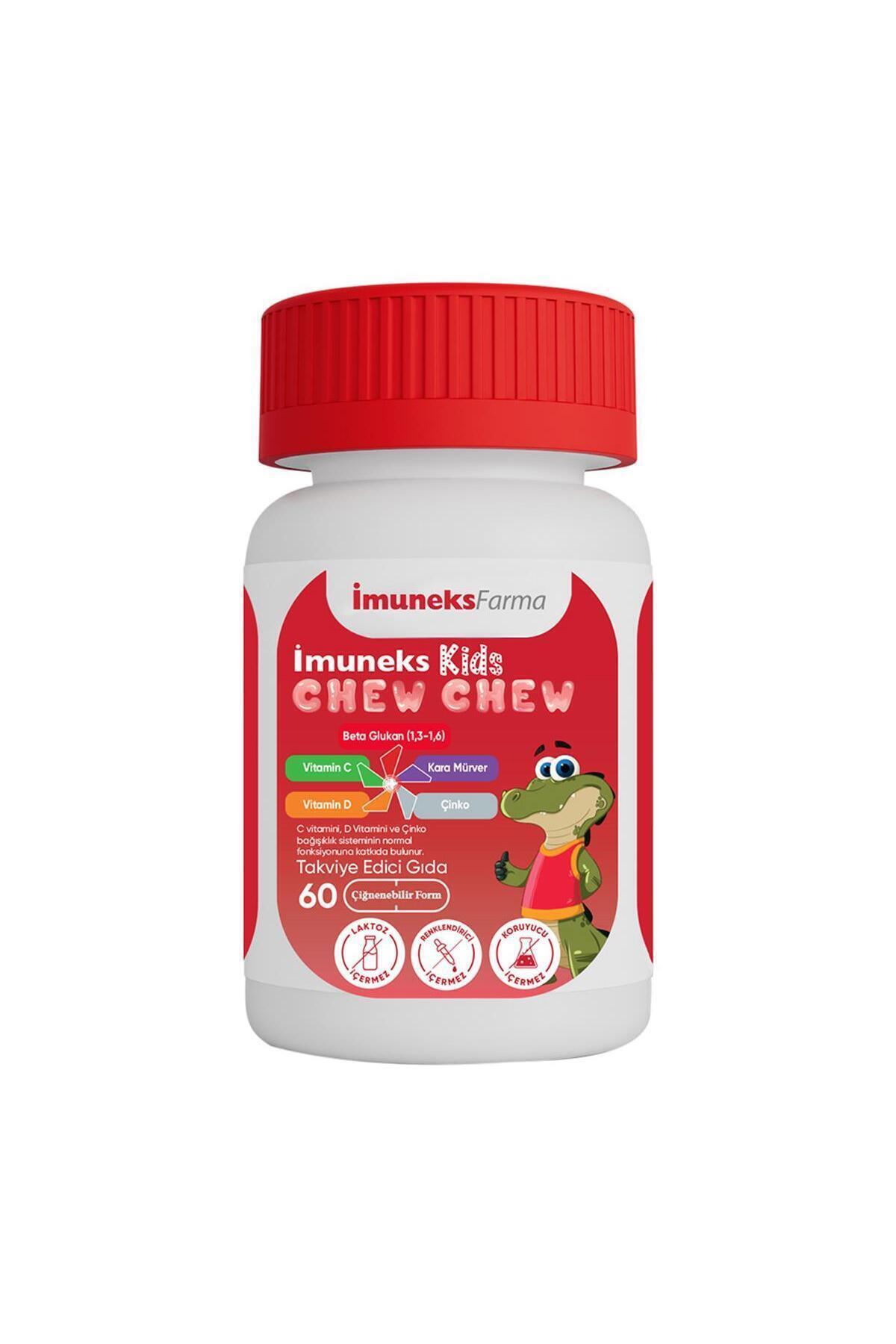 Imuneks Farma Imuneks Kids Chew Chew 60 Çiğnenebilir Form