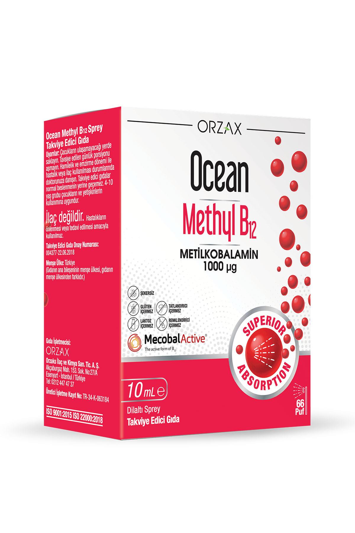 Methyl B12 1000mcg 10ml Sprey