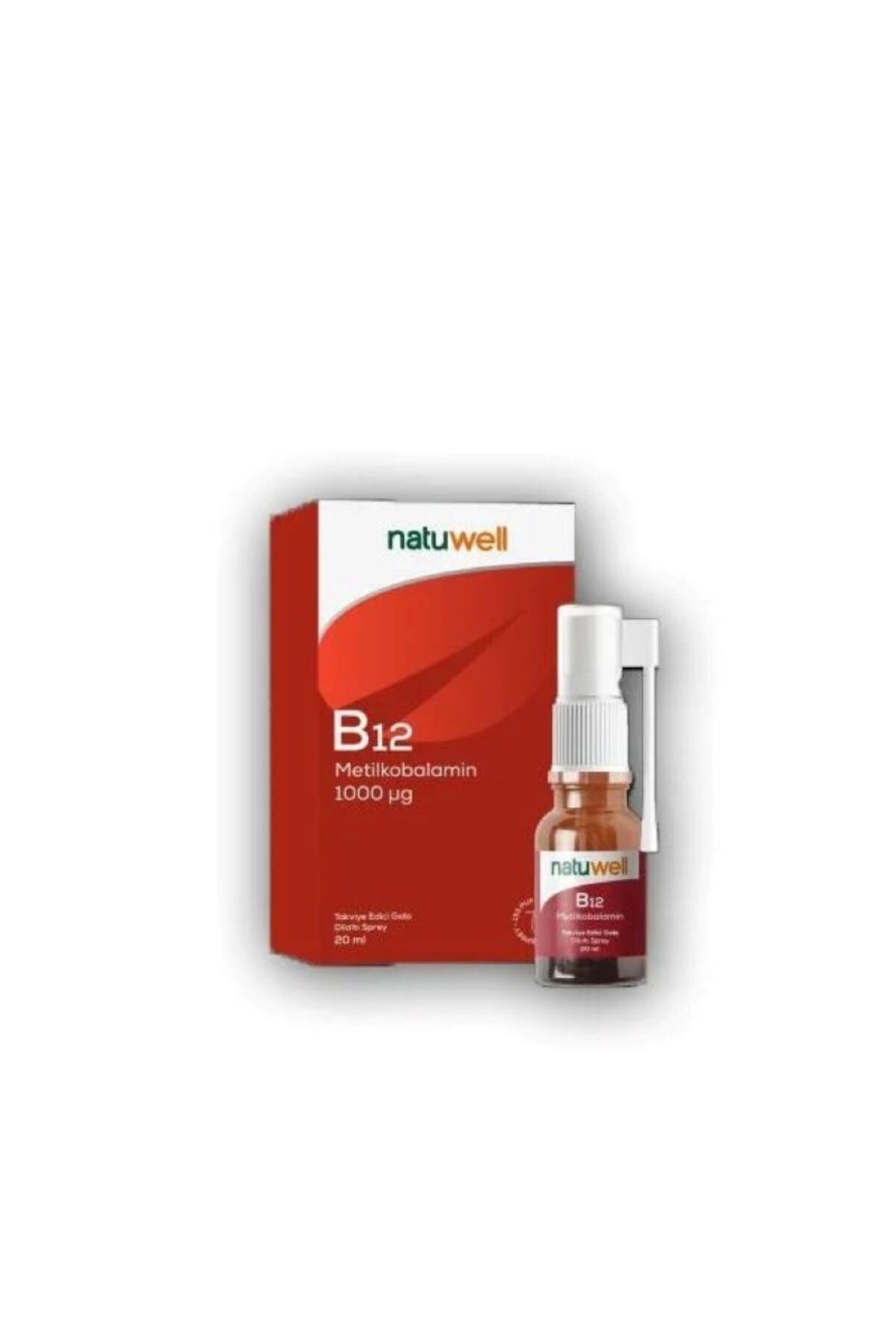 Natuwell Vitamin B12 Metilkobalamin Sprey 20ml