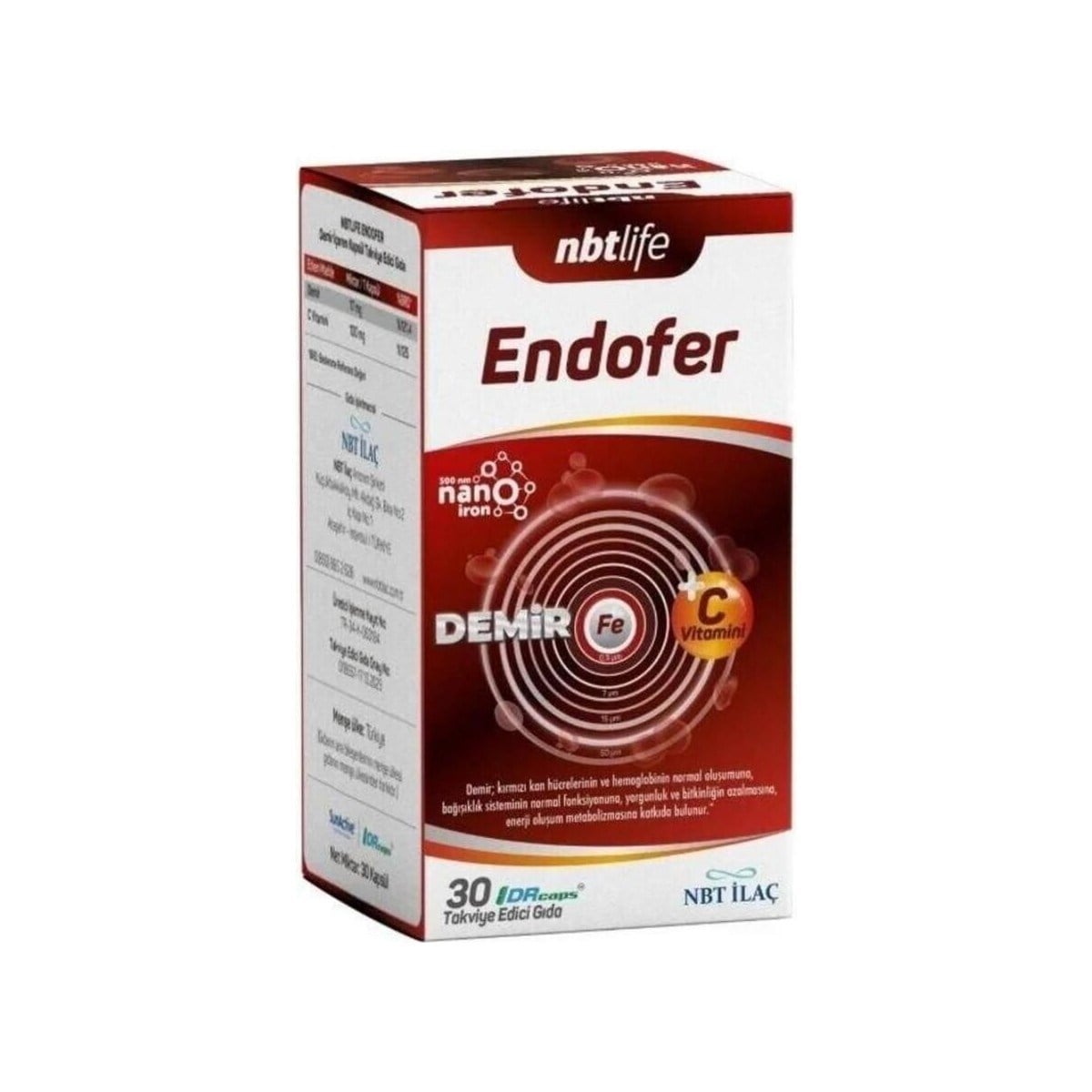 NBT Life Endofer 30 Kapsül