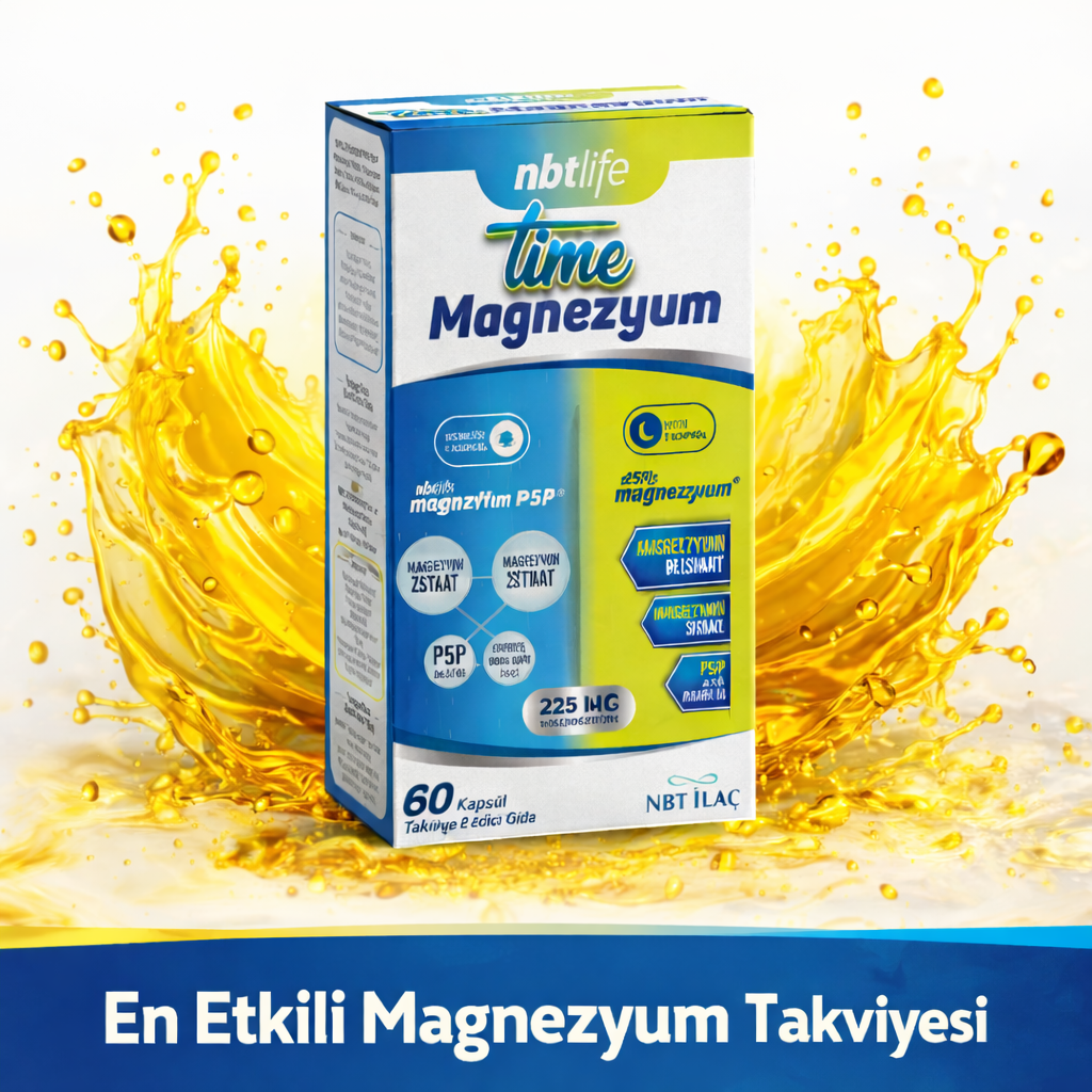 Nbt Life Time Magnezyum 60 Kapsül
