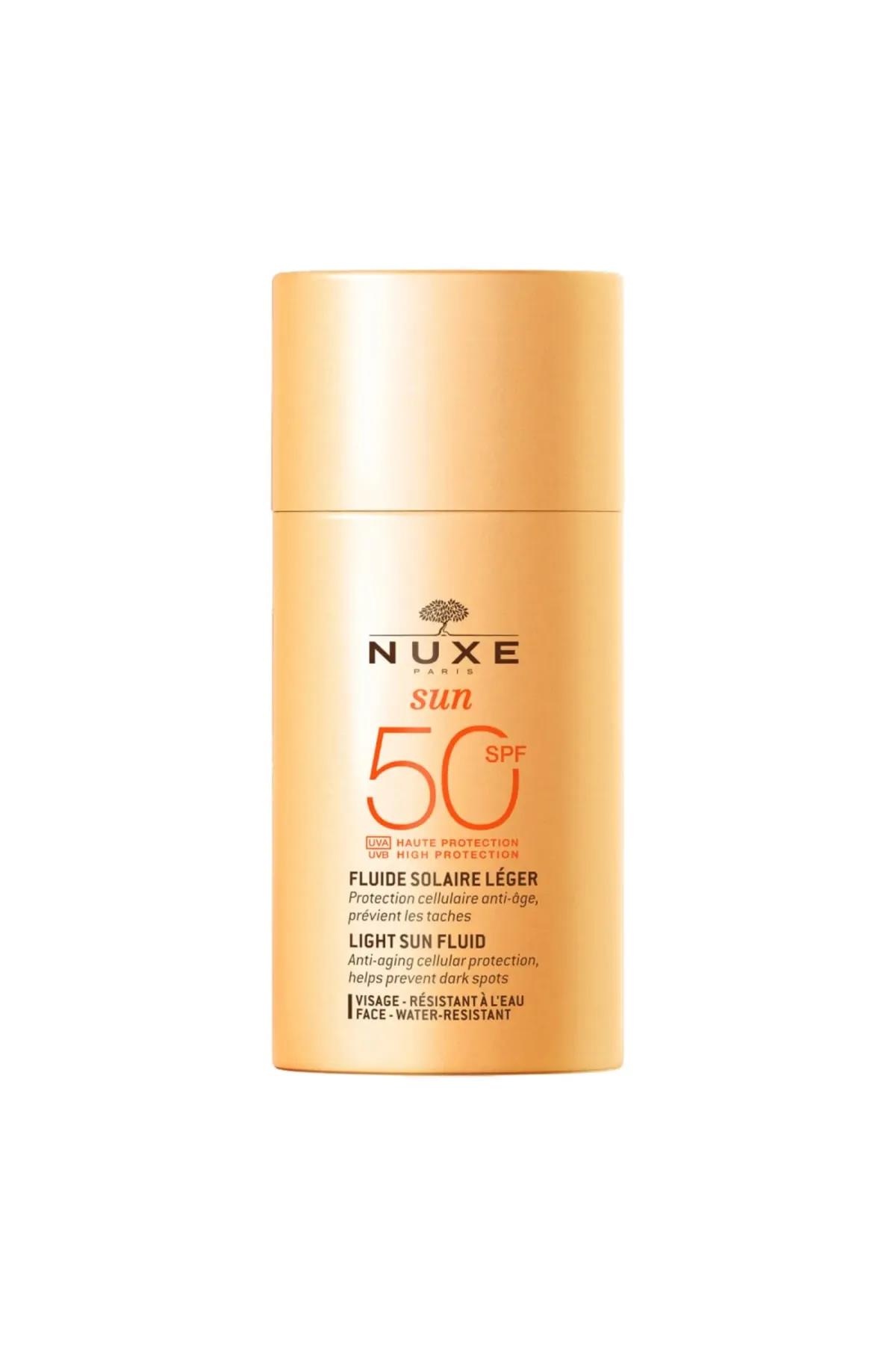Nuxe Sun Spf 50 Fluide Güneş Koruyucu Yüz Kremi 50
