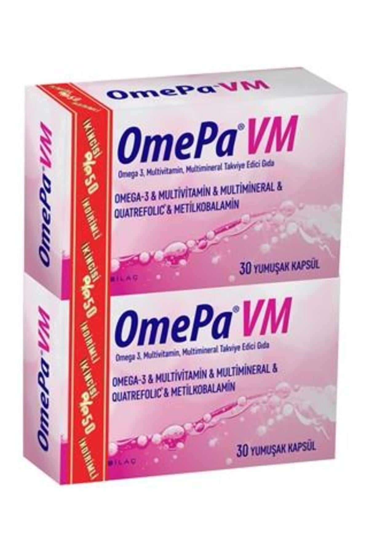 Omepa VM 30 Yumuşak Kapsül