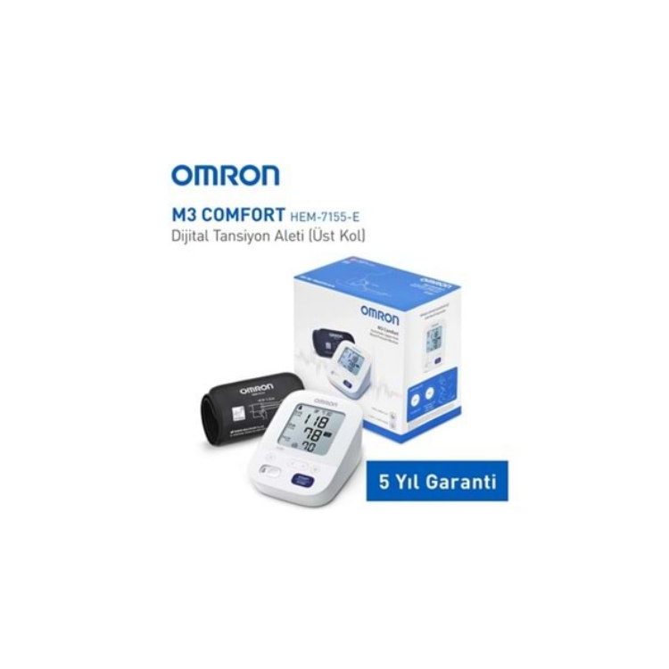 Omron M3 Comfort HEM-7155-E Koldan Ölçer Tansiyon Aleti