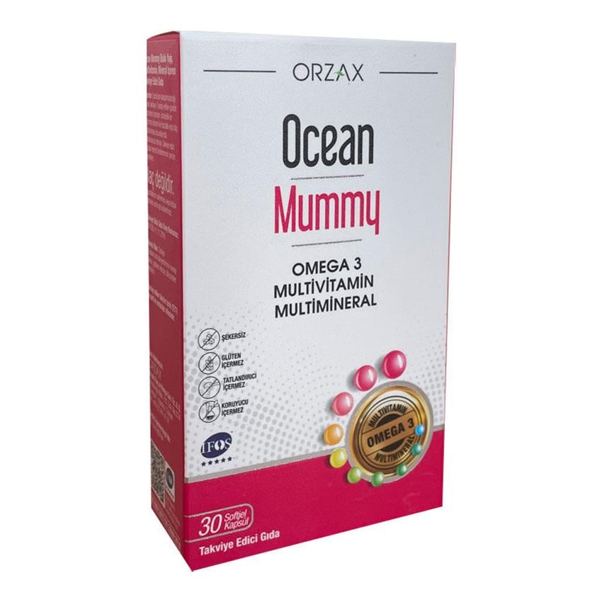 Orzax Ocean Mummy 30 Softjel Kapsül