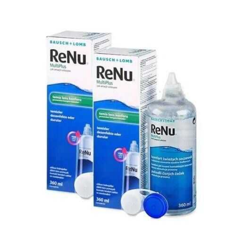 Renu Multi Plus Çok Amaçlı Lens Solüsyonu 2 x 360 ml
