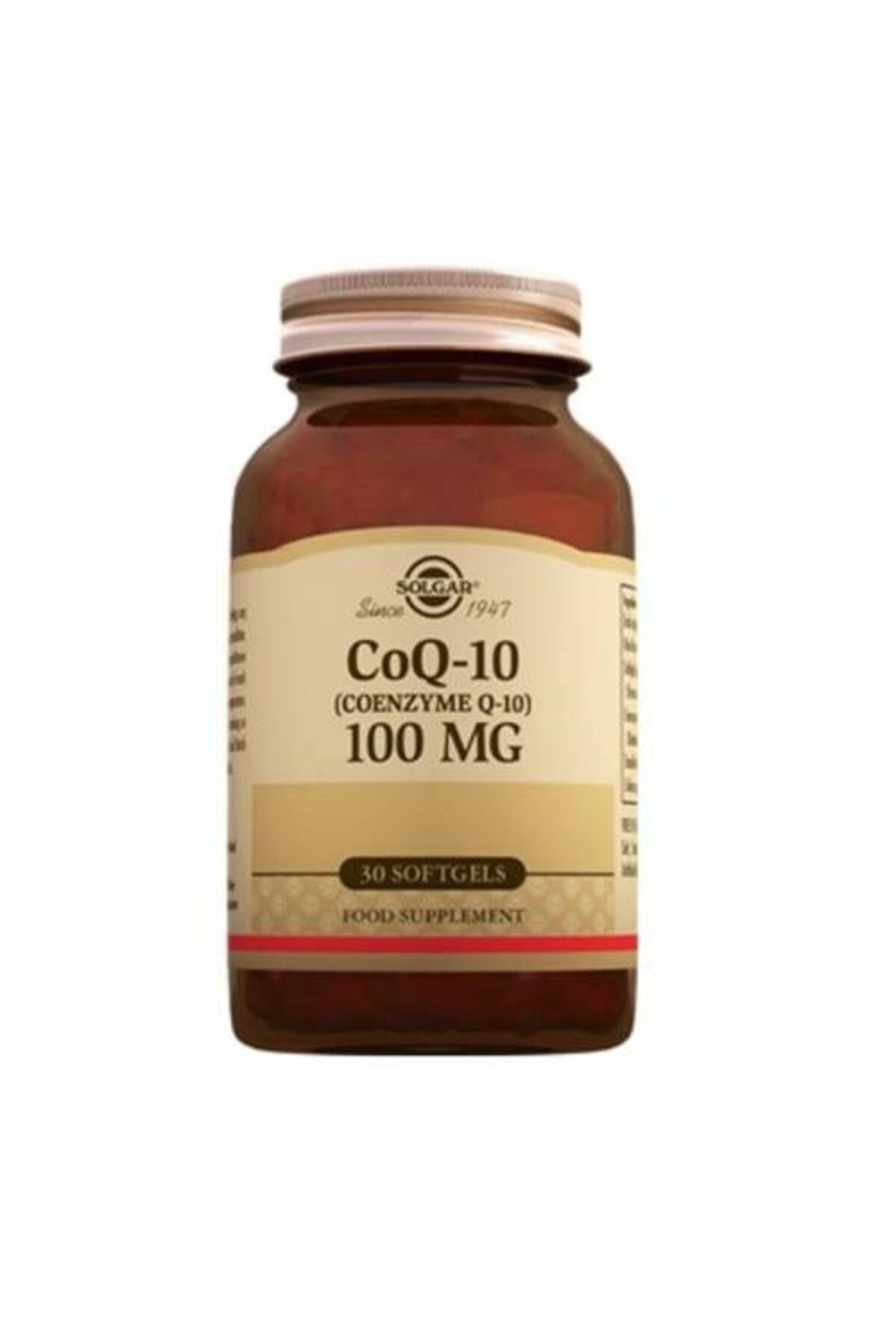 Solgar Coenzyme Q-10 100 Mg 30 Kapsül Antioksidan