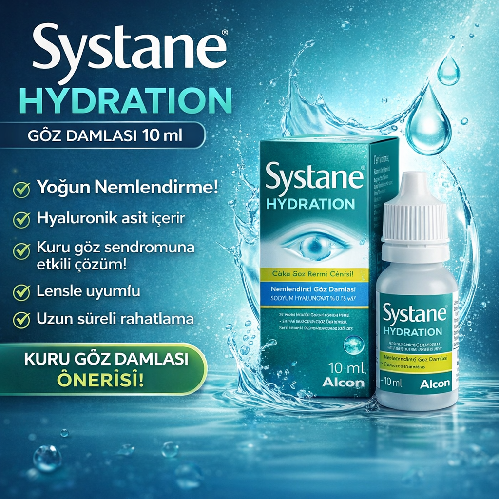 Systane Hydration Göz Damlası 10 ml
