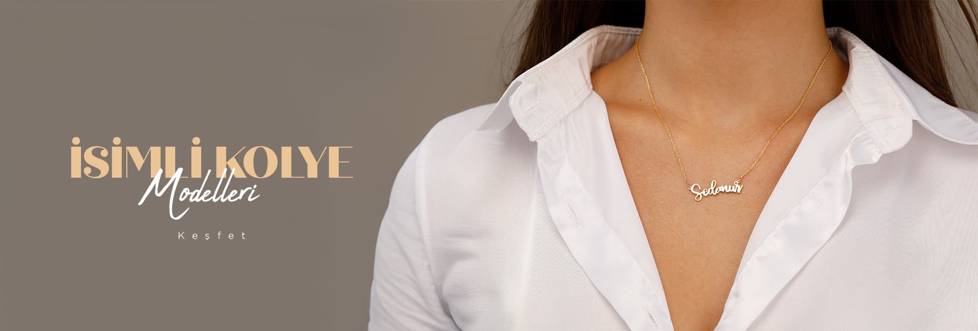 İsimli Kolye Modelleri