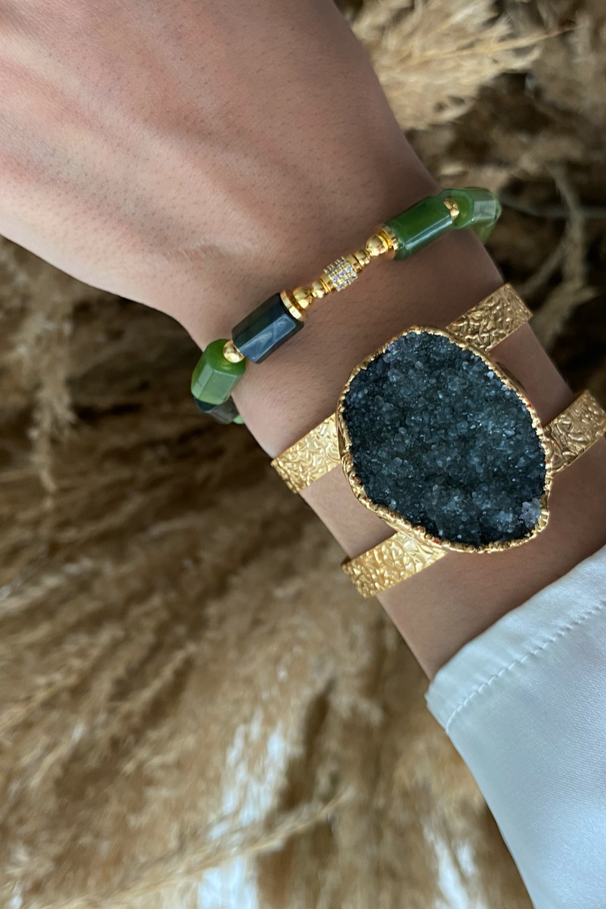 Aventurin Taşı  Bileklik Seti (Tüm Set)