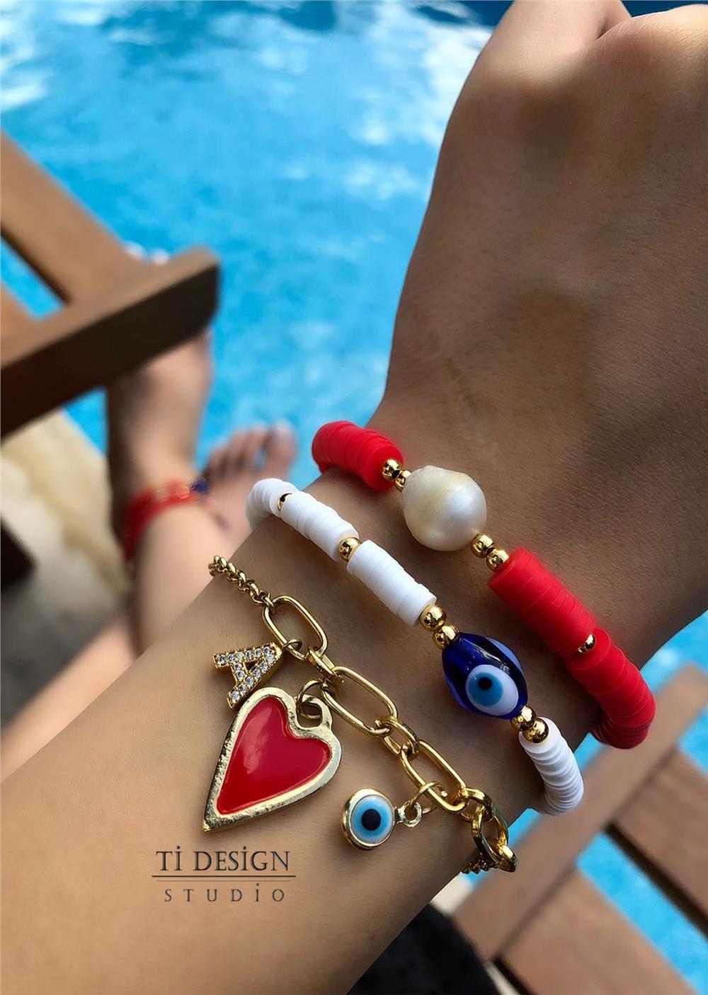 Fimo Tasarım Bileklik Seti (Tüm Set)