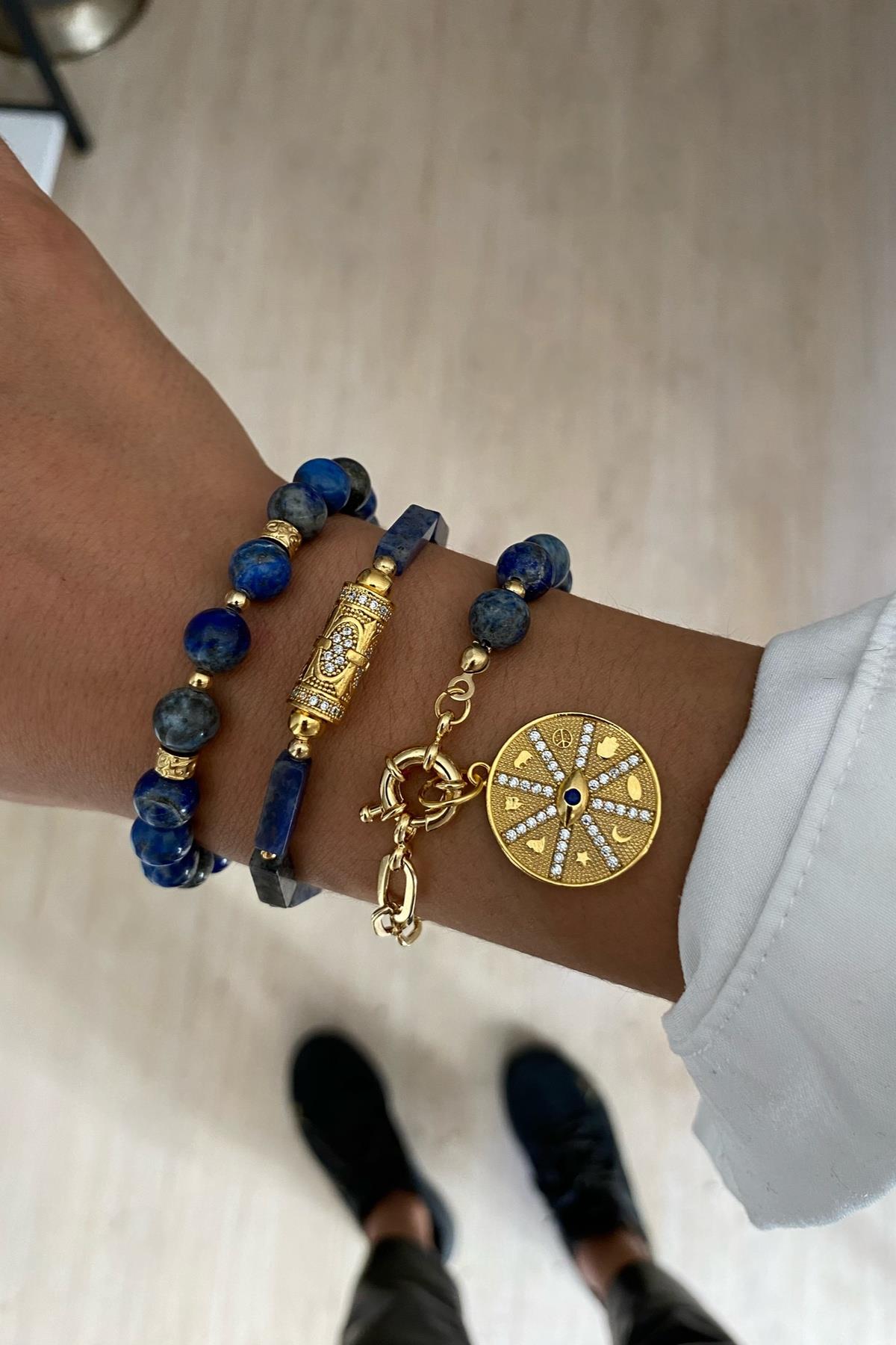 Lapis Taşı Bileklik Seti (Tüm Set)