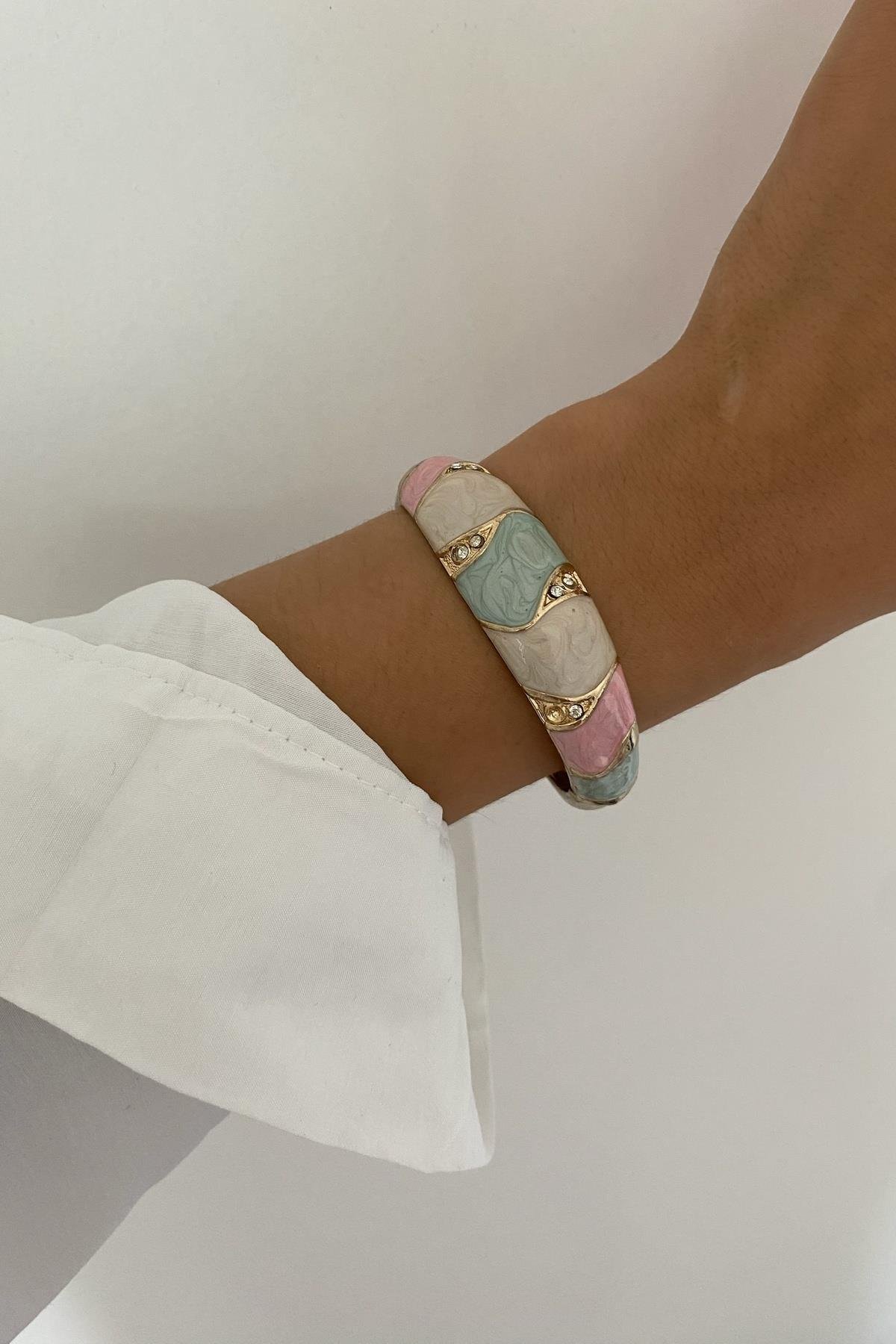 Mineli Kelepçe Bileklik