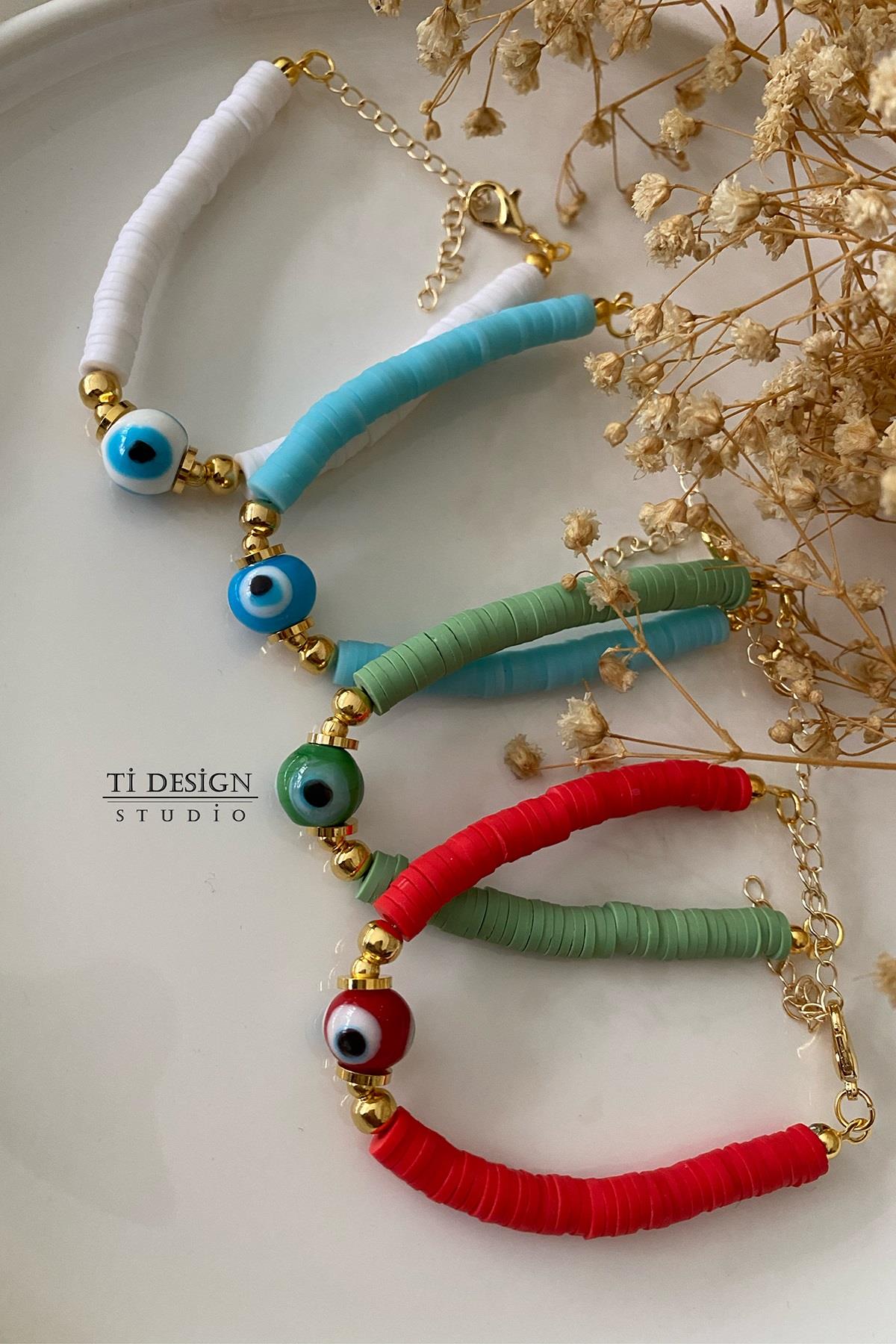 Nazarlıklı Fimo Bileklik