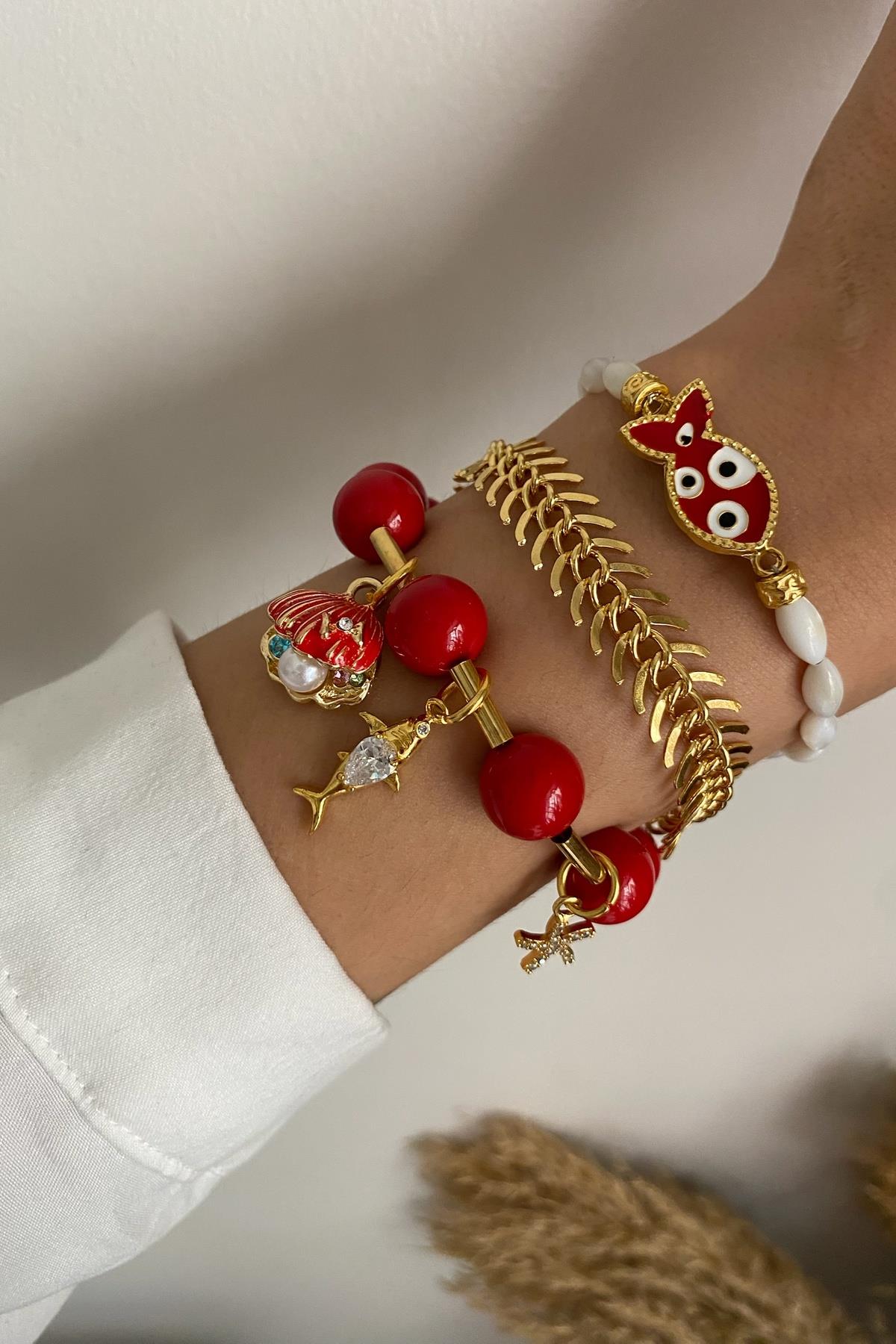 Sedef Taşı Bileklik Seti (Tüm Set)