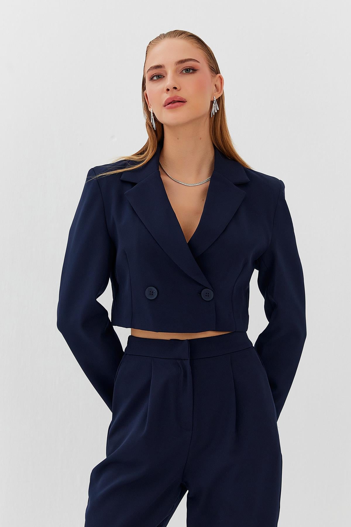 Kadın Ceket Crop