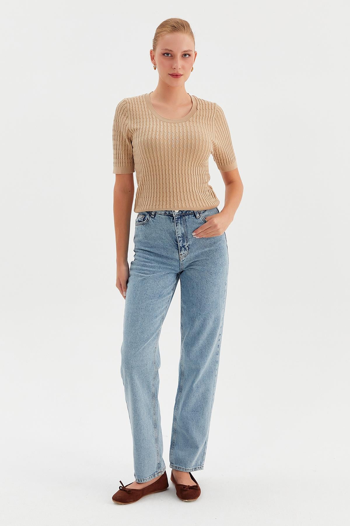 Mom Fit Kadın Jean