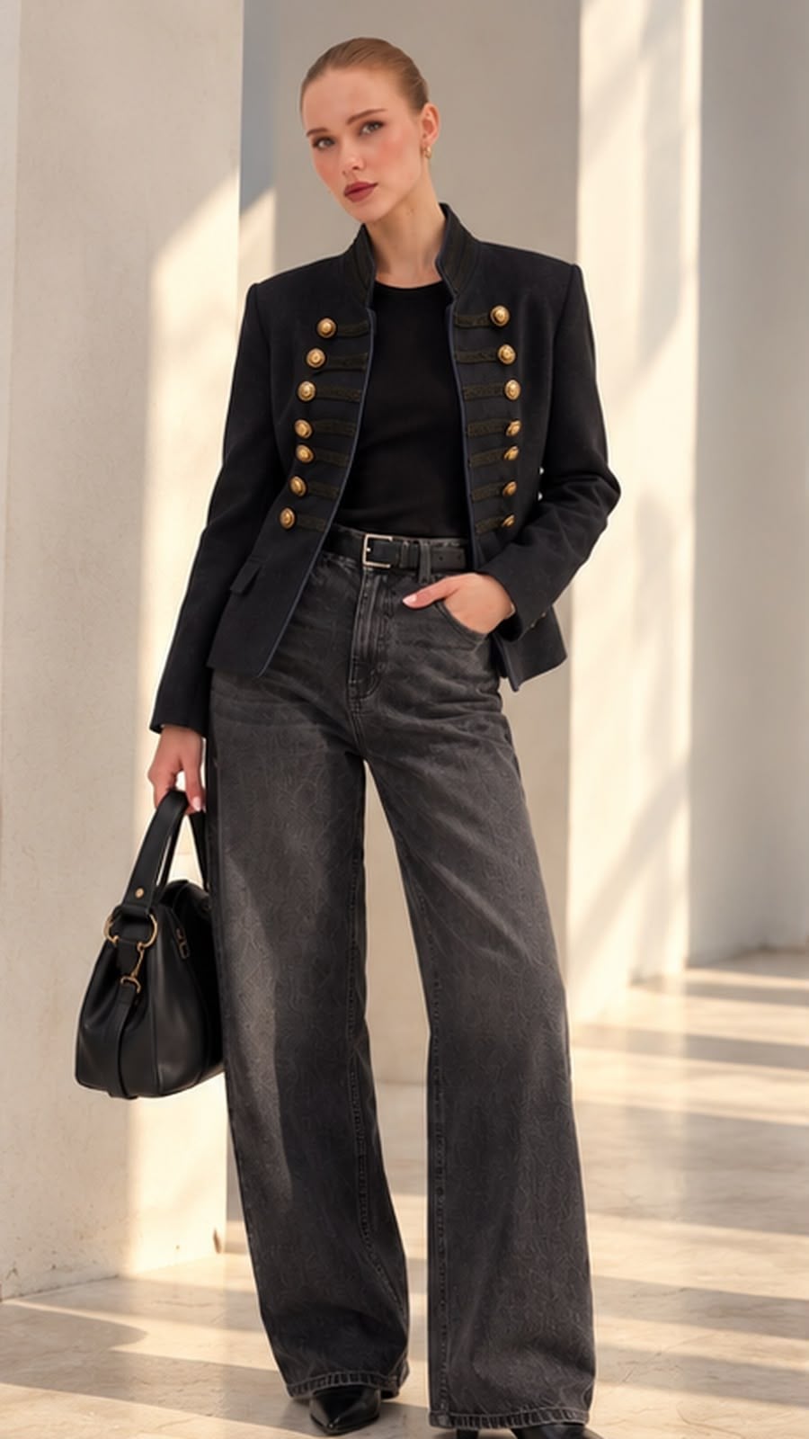 Napolyon Yün Karışımlı Coat